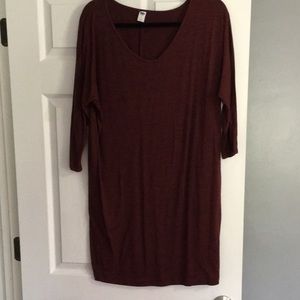 Old Navy Maroon Dress